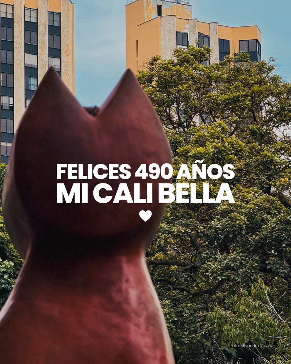 AlcaldiaDeCali's tweet photo. 490 años no se cuentan solo en el tiempo. Se cuentan en las historias que nacen en cada barrio, en las personas que hacen de Cali su hogar y en todo lo que hemos construido juntos.

💛 https://t.co/TdFpsDYCvS