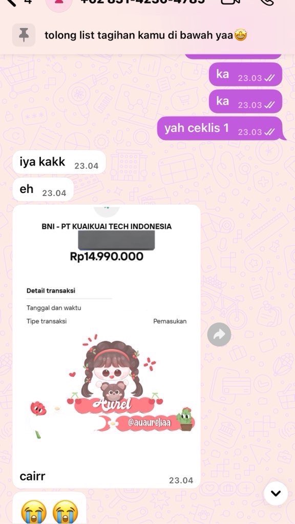 aaaaurelll's tweet photo. #jokipinjol 
Malam minggu pada kemana ni, jangan sampai malam minggu kamu ancur bestie🥹❣️
Kamu punya banyak tagihan pinjol dan butuh sharing pinjol? bisa langsung chat aku ada di bio letsgoo❣️🚀
Joki pinjol diaku fee akhir👐
#zonauang  #pinjol #zonajajan #bealanjaㅤ https://t.co/yW4CjeycDR