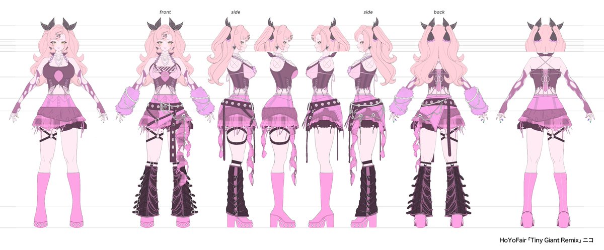TKS_10ru's tweet photo. HoYoFair『ゼンレスゾーンゼロ』

レミエール、二コ、ジェーン、月城柳が構成するアイドルユニットの衣装をデザインさせていただきました！

#HoYoFair
#ZZZDREAMLAND
#ゼンゼロ https://t.co/z8TQ7kMBx2