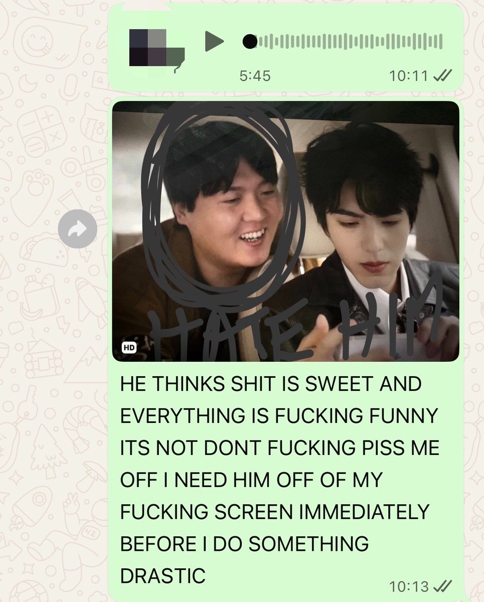 paviiluvs_'s tweet photo. like i really feel INSANE for sending my friend a 5 minute vn of me ranting about this man but he pisses me off SOOOO BAD…like am i the only one, am i crazy
#DeepIn #DeepInEp10 https://t.co/syjdqyGqEC