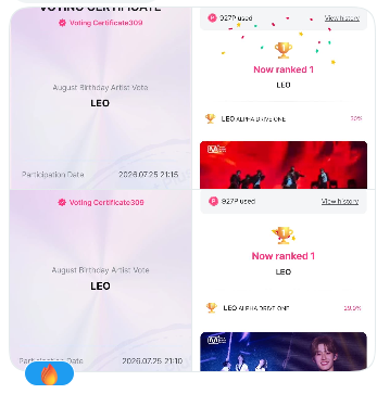 afidelityz's tweet photo. makasih ay dah bantuin aku vote leo di mnet plus krn device aku udah full jd mulung ku ga sia2😭🙏 https://t.co/dGst6poVuM
