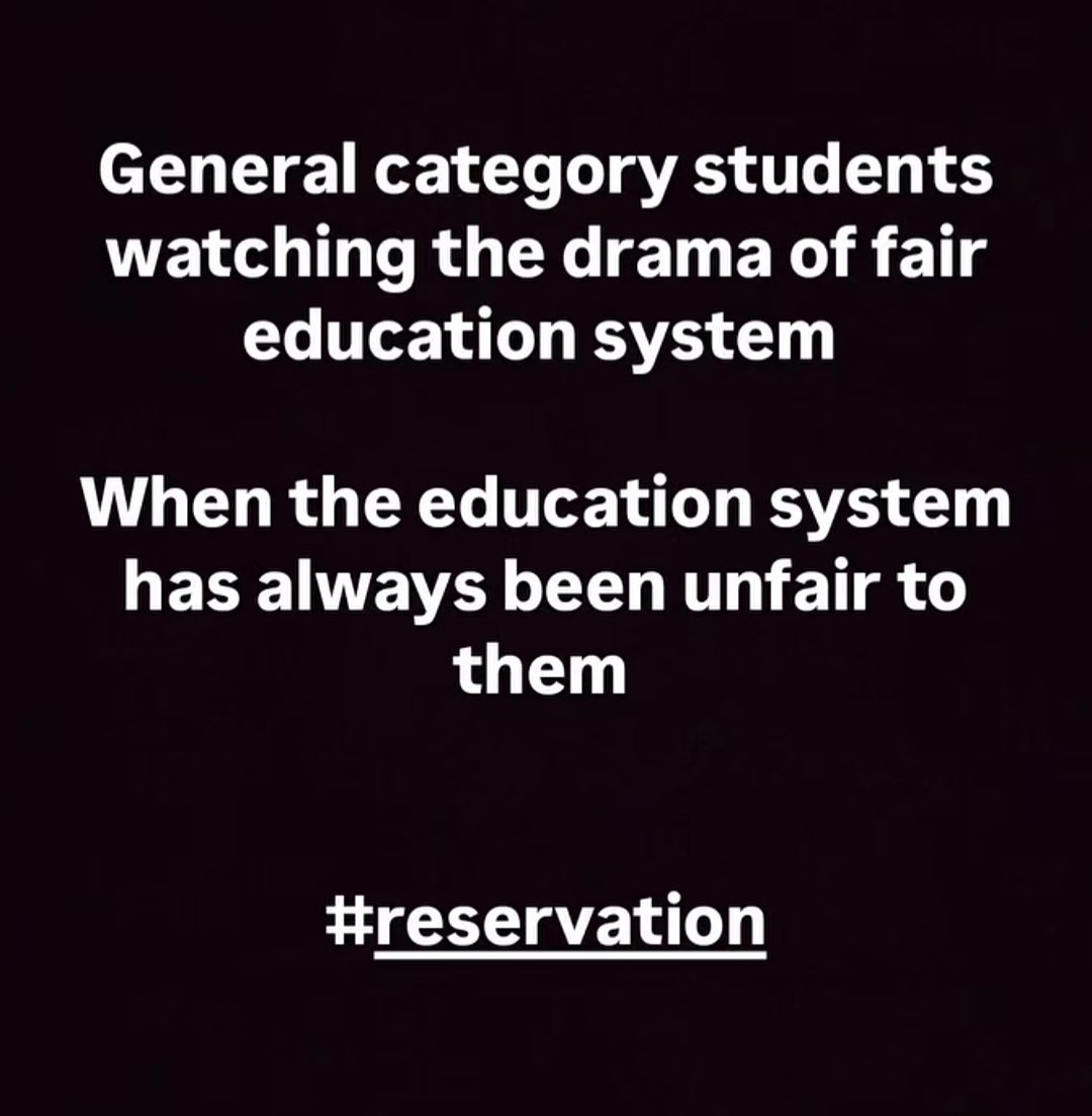 DeepakS58930621's tweet photo. WE WANT FAIR EDUCATION SYSTEM MODIJI 

#RemoveCasteReservation https://t.co/M8R8Ii1mwg