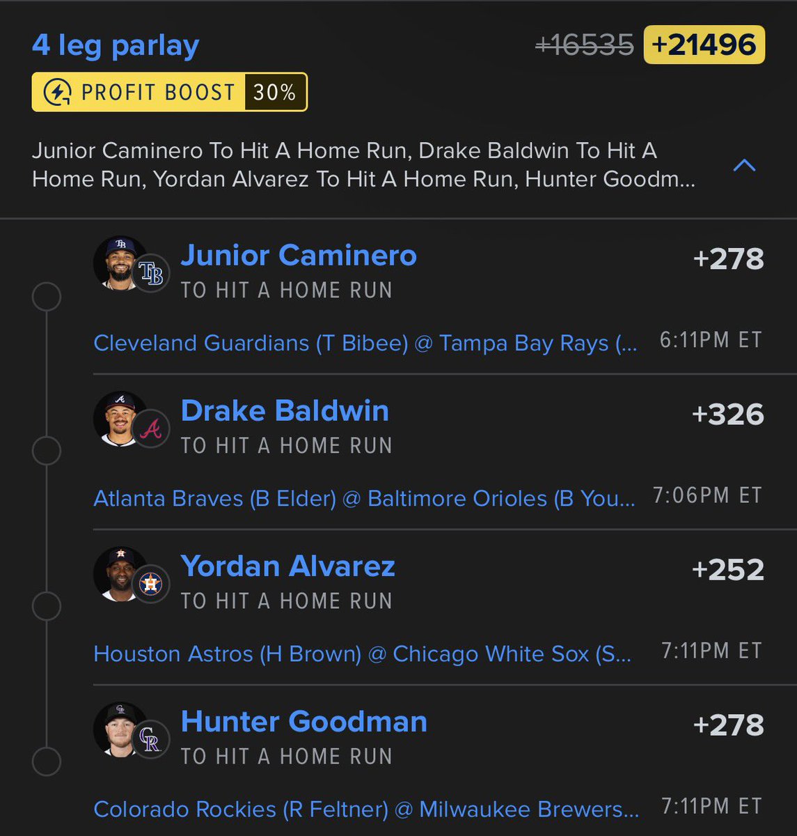 BrookieJ07's tweet photo. Need a homerun miracle ⚾️✨@Playbook 
Play these as bases as well https://t.co/YCp7KaKTPI
