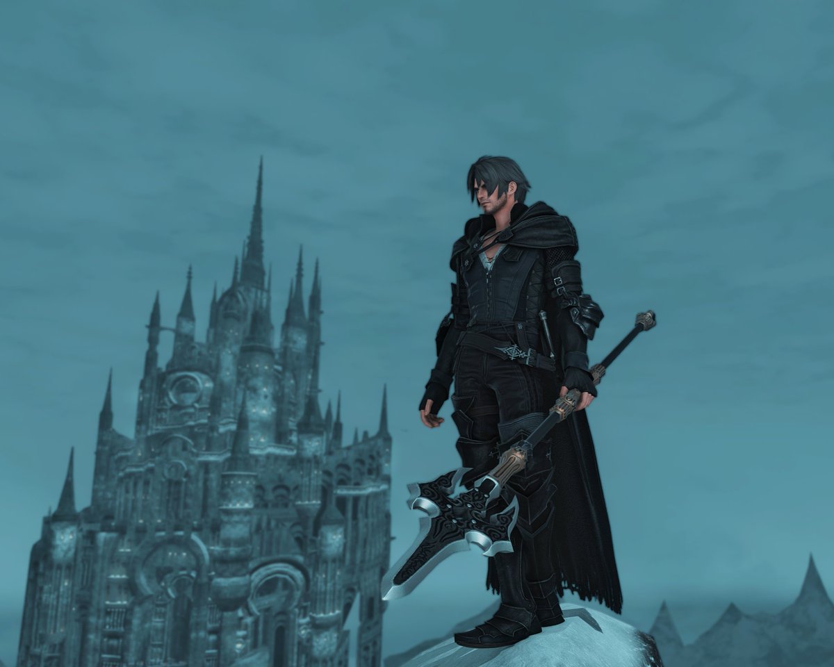 Lhyet's tweet photo. Ishgardian 

#Midlander | #Hyur | #gpose | #gposers https://t.co/YLblFcfbZ1