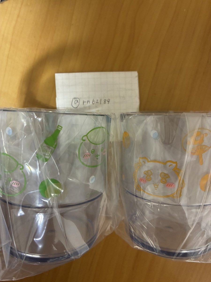 rn89621's tweet photo. 交換　ちいかわ　エニマイくじ　一番くじ  いちばんくじ

【譲】レトロコップセット（くりまんじゅう、シーサー）
⚠︎できる限りセット希望です。

【求】レトロコップセット（ちいかわ、うさぎ、ハチワレ）

2:2希望です。
郵送or大阪手渡し可能です。
検索からでもお気軽にお声がけくださいm(__)m https://t.co/AKUY6Nb2D8