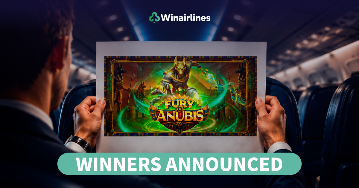 winairlines's tweet photo. YEAH, IT WAS FURY OF ANUBIS! 🧟

Almost all participants correctly guessed the slot. However, the free spins will go to the following randomly selected followers:

🎁 Ps Art
🎁 Renata
🎁 Nela Tothova
🎁 @MehmetDogan23
🎁 Milli
🎁 @lalobba71

We’ll contact each winner soon. https://t.co/2dIeAtOWt6