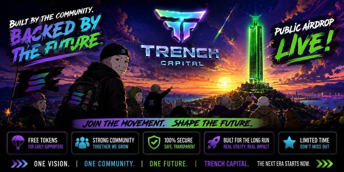 xSamieeex's tweet photo. 💎 Explore the latest trend. 

 Follow Trench Capital and its $PROPS crypto token for a memecoin airdrop. 

 ➡️ https://t.co/SN6hTTOusz 

 #SOLANA $SOL $Espresso https://t.co/baFMxcFO3N