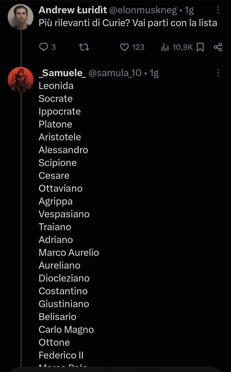 v2Dark's tweet photo. AHAHAH al di là del rant da cazzaro incel, immagina la banconota europea col faccione di Agrippa https://t.co/7oWZnASYvm