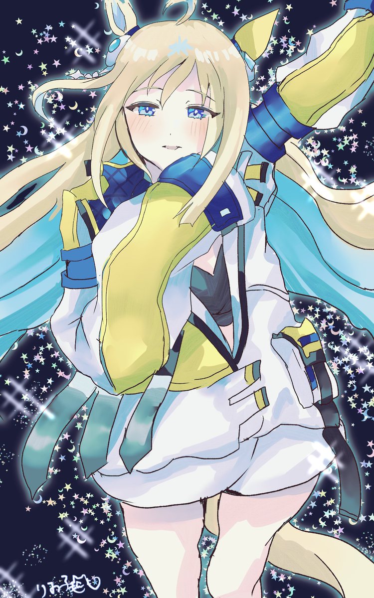 riiko25chan's tweet photo. ネオユニヴァースちゃん https://t.co/Vq1Ea547Ir