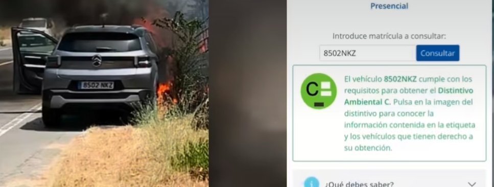 tesla_mom_on's tweet photo. A ver si ahora todos los que han cargado contra el vehículo eléctrico porque "era el culpable del incendio de San Martín de Valdeiglesias" cargan contra el vehículo de combustión, que ha sido el causante de semejante tragedia. https://t.co/cAvP6P1p6y