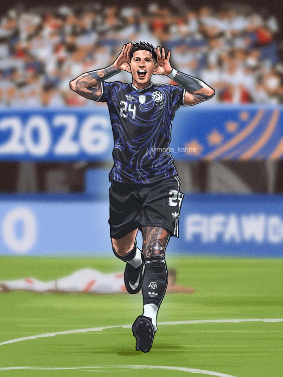 maria_kahns's tweet photo. Uno de mis momentos favoritos de este mundial.  Gracias, chicos por dejarlo todo
#enzofernandez #mundialdefútbol2026 #SelecciónArgentina https://t.co/i6Kd6BmgUk