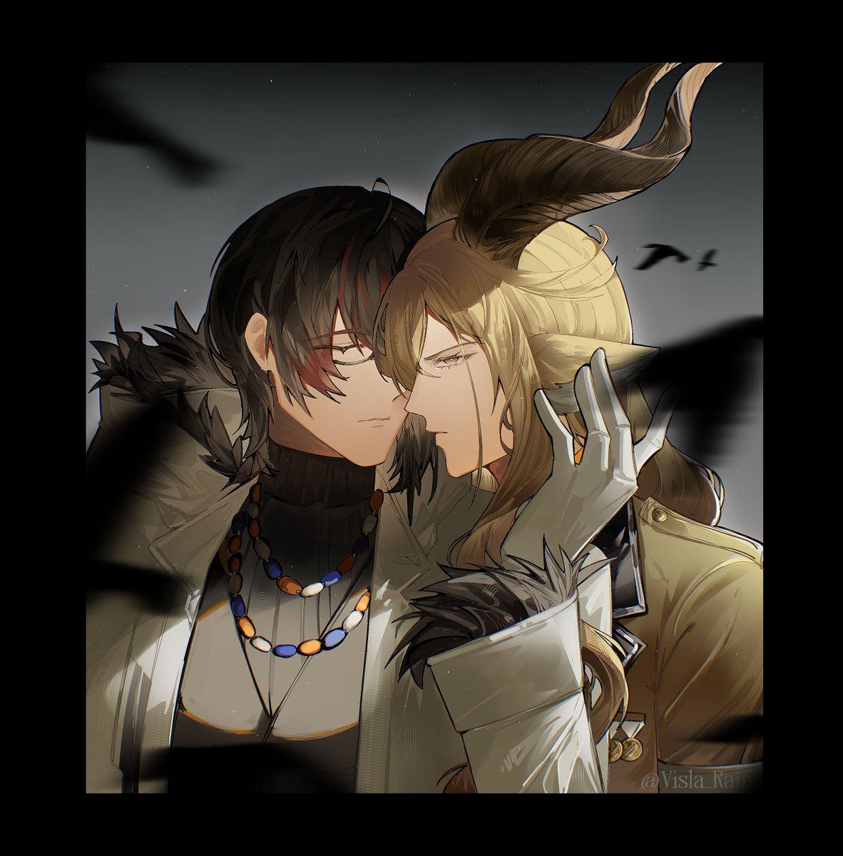 Visla_Rain's tweet photo. Degenbrecher锏 &amp; Gnosis灵知 

#明日方舟 #アークナイツ #arknights https://t.co/Zd1NICM3Lu