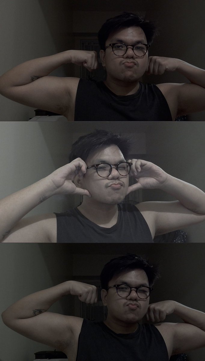 knjrrfc's tweet photo. Some webcam outtakes ✨💪🤓 okay good night ✨ https://t.co/92qN4jLXtH