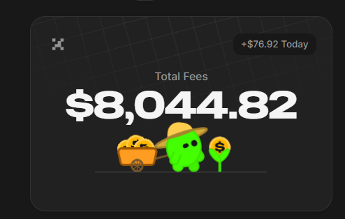 SecretoDefi's tweet photo. Han pasado 10 días desde el post citado y he generado otros 1000$ en fees 💰

A pesar de cómo está el mercado actualmente, con poco volumen, tokens cayendo y proyectos cerrando... yo sigo acumulando liquidez poco a poco

En estos últimos 10 días, incluso con el volumen por los suelos he sido capaz de generar otros 1000$ con mis pools de liquidez

Con la bajada que llevamos en hyperliquid:native esta semana, la pool de HYPE/uBTC es la que mejor retorno me ha dado y sobre todo, me está empezando a hacer un DCA en la altcoin más fuerte del mercado

Luego la pool de BASED ha estado fuera de rango en varias ocasiones pero en cuanto entra, el APR suele ser alto y compensa totalmente el impernament loss

Es cierto que igual no voy muy fuerte con los Perp DEXs pero con los ingresos constantes de los LPs me siento muy tranquilo y satisfecho

¿Tu que estás haciendo para generar cashflow? 🤔