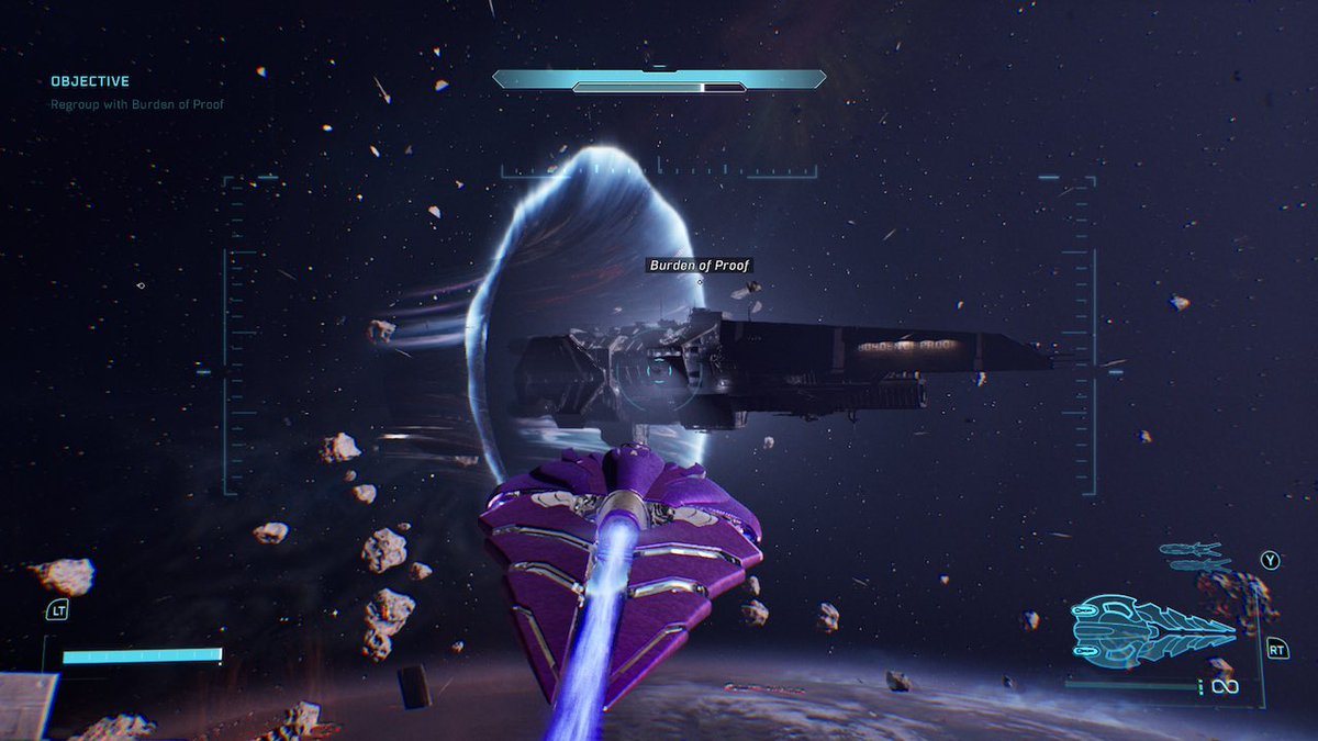 Mr_Rebs_'s tweet photo. UNSC Burden of Proof (Halberd-class light destroyer) in Halo Campaign Evolved. #Halo https://t.co/BqUA6Sb1RI