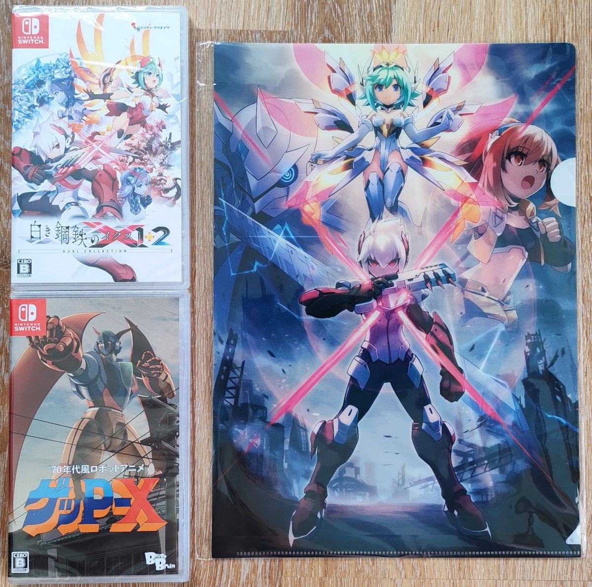 JulianDemiautte's tweet photo. Carton plein de jrpg SFC cette semaine, j'ai enfin "tout" les Ys et les Brandish! (Brandish, c'est bon, mangez en!). Je suis égalment tombé sur un lot avec les Zoids de mon enfance, et USAS en jap, GLORIA!
Et j'ai tous les Goemon FC, na! 😋
#MSX #SFC #JRPG #Zoid #Falcom https://t.co/uqejbhZGGv