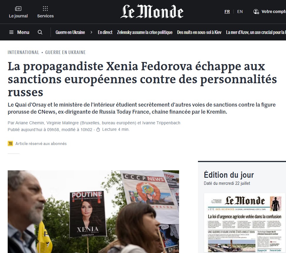 stratpol_site's tweet photo. Le Monde cite mon cas dans un article en commettant plusieurs erreurs, ce qui est regrettable d'autant plus que j'ai répondu aux questions de @ArianeChemin il y a 10 jours. Ma victoire n'a rien à voir avec le vote électronique où je suis arrivé second alors que largement en tête du vote à l'urne.
Plus sérieusement on aimerait connaître la position du journal sur la persécution des dissidents français par le régime d'Emmanuel Macron.