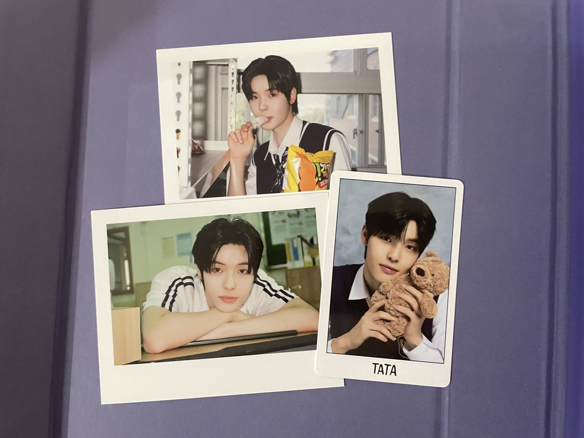 MynkJung's tweet photo. 「wts, ขาย」  

✧ พรล ตาต้า + การ์ด concept
✧ 170 รส.

#ตลาดนัดsmtr25 #ตลาดนัดsmtr tata polaroid พลล https://t.co/m0OBwayL9P