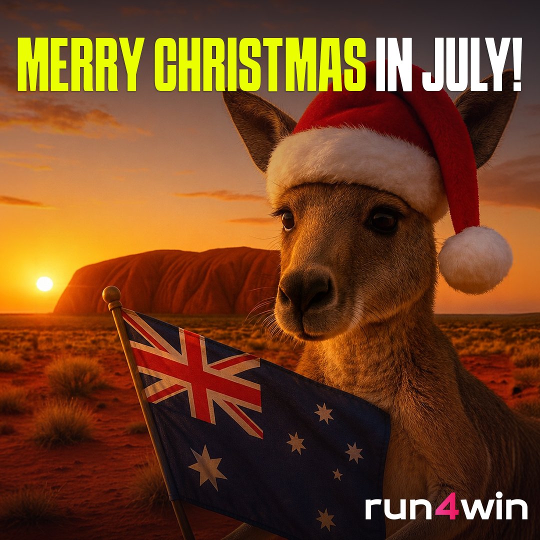 run4win_com's tweet photo. Merry Christmas to everyone celebrating today! 🎄🇦🇺🦘

If today feels like Christmas to you, drop your Player ID in the comments.

Later today, some of you will receive special Summer Christmas gifts.🎅🥳 https://t.co/hfecPJkzdM