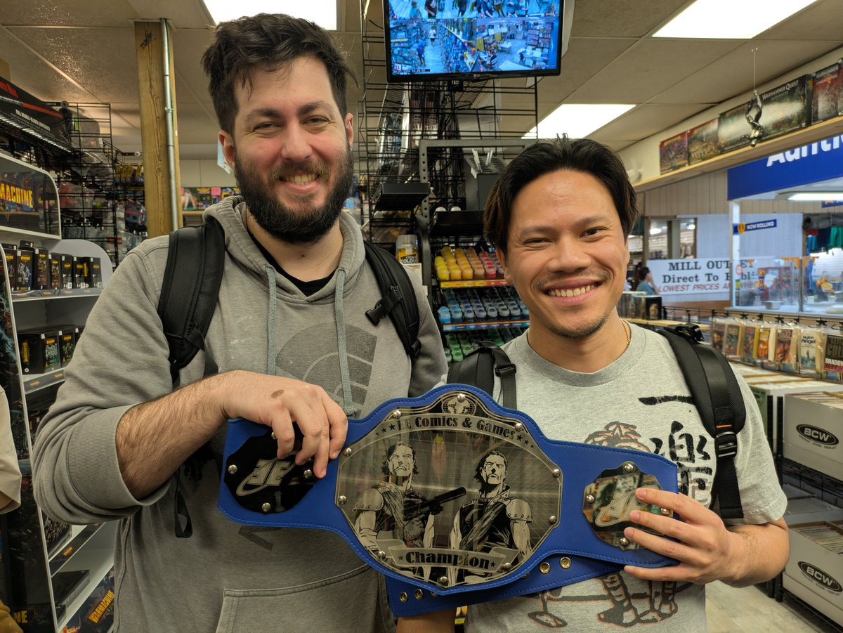 EEComicsGames's tweet photo. Riftbound Vendetta PreRift champions! https://t.co/NGiLuUdC6X