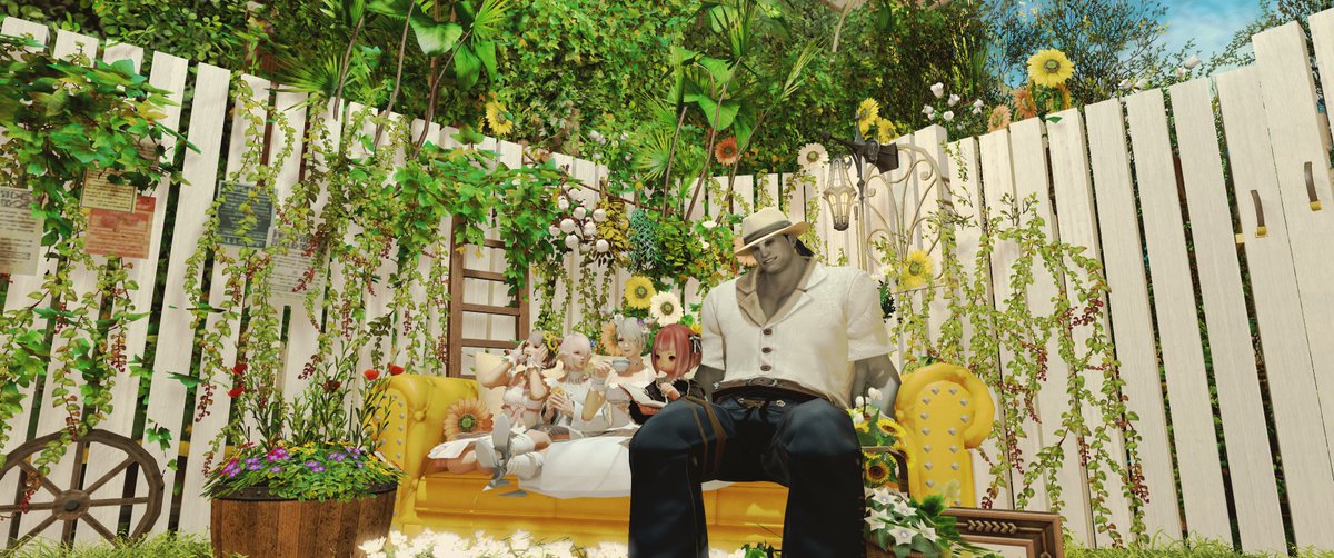 Judah_FF14's tweet photo. フレさんも一緒に https://t.co/DOZRGyApBR