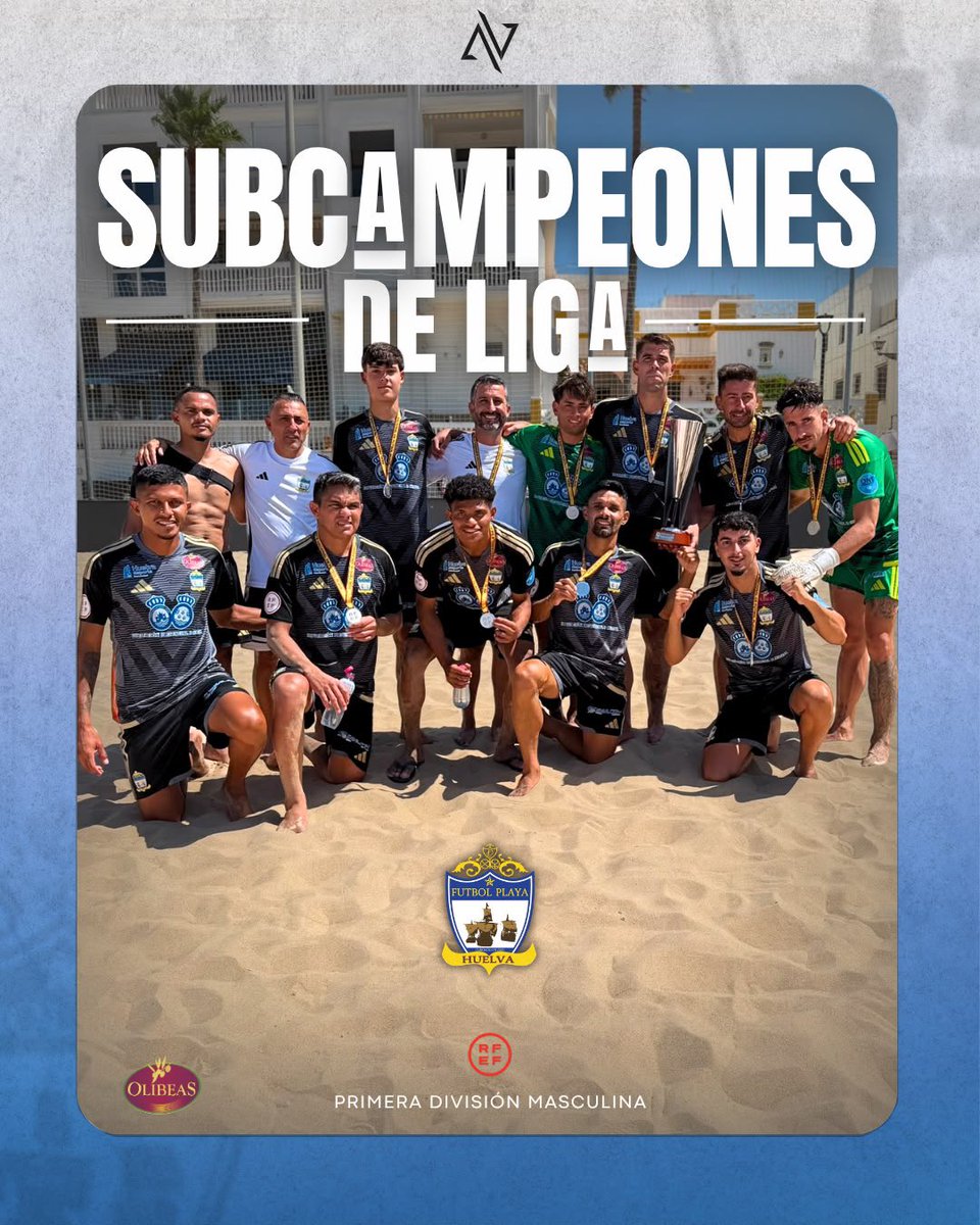 F_PlayaHuelva's tweet photo. π₯ Subcampeones de Liga.
El objetivo era luchar hasta el final, y lo hemos hecho. Nos quedamos con el orgullo de una temporada llena de esfuerzo, compromiso y crecimiento.
@aytohuelva @dipuhu @andaluciajunta @olibeas #ProgramaFuturo https://t.co/XnvKrfwfVG