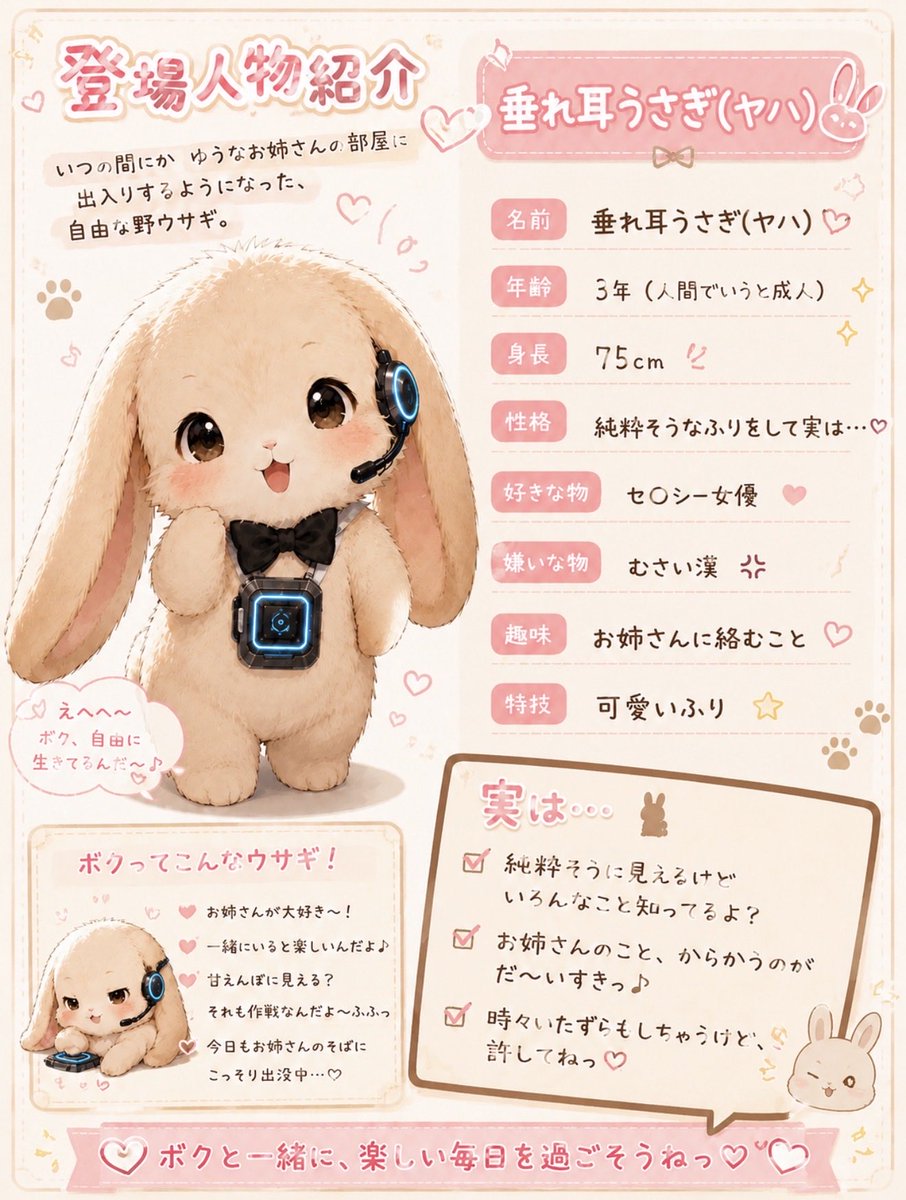 yuuna_oneesan's tweet photo. さっきの動画に出てきたウサギさんです。 https://t.co/OgdJmmz98G