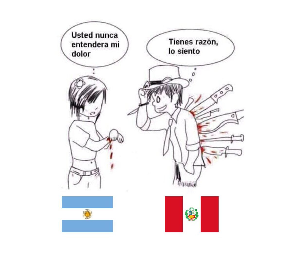 Mapache_adicto's tweet photo. @Valymorr Argentinos sufren 1% d lo ke sufren los peruanos tdos los días https://t.co/CmPbAEUdPQ