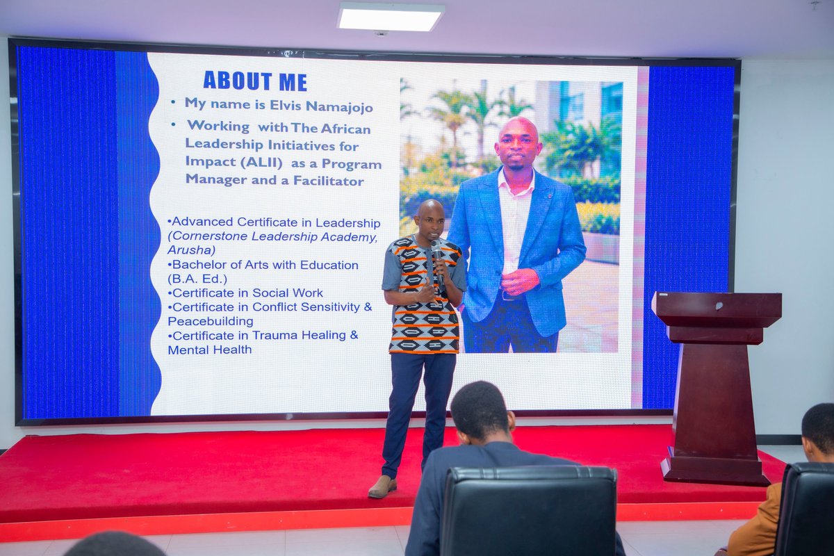 ALII_Africa's tweet photo. ALII was represented by our Program Officer, Elvis, at the National Youth Development and Innovation Dialogue 2026, sharing insights on youth leadership, policy engagement, innovation, and strategic partnerships towards Tanzania’s Vision 2050.

#ALII #YouthLeadership #Vision2050 https://t.co/nRnYsVV07l