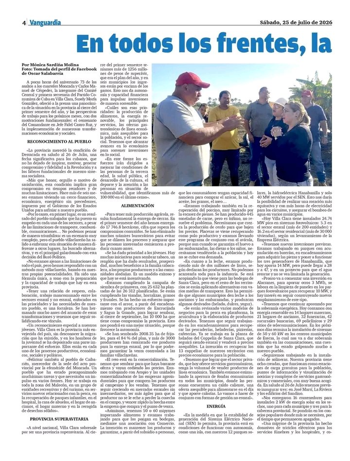 Vanguardia de Cuba tweet media