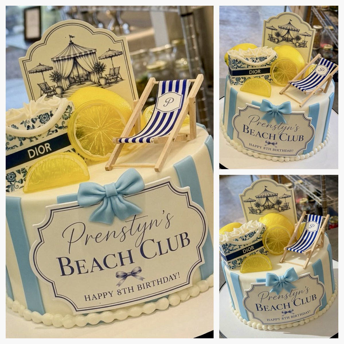 LJCakeStudios's tweet photo. Summer Cake Vibes☀️⛱️🌻 Creative Custom Cake Designs for Summer and All Seasons! Send Our Team a Message to Find Out More https://t.co/cwejIQMZ43