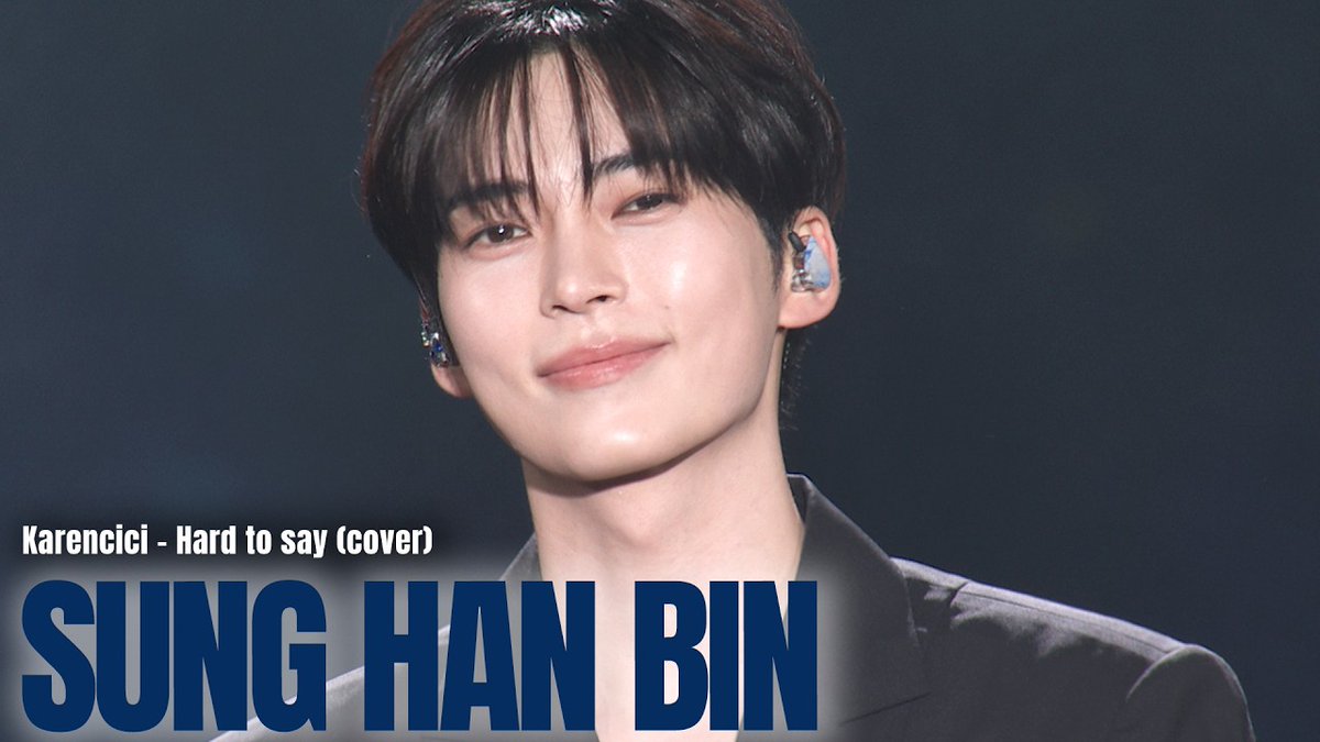 STARNEWS_AAA's tweet photo. [ACON 2026] SUNG HAN BIN(성한빈) - Karencici - Hard to say (cover)

https://t.co/D5cq9ZOH8A

#성한빈 #SUNGHANBIN #ACON2026 https://t.co/xIHl1AKtO0