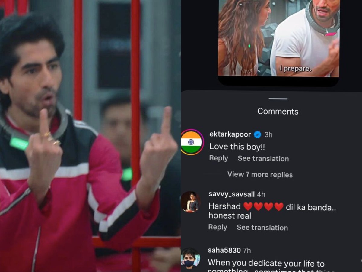 hydrogenn45's tweet photo. Ekta Kapoor loves this boy.....
BC ek kaam karo trophy bhi de do ese jaldi 🥺
#lockupp2 https://t.co/pLjOY0nFS4