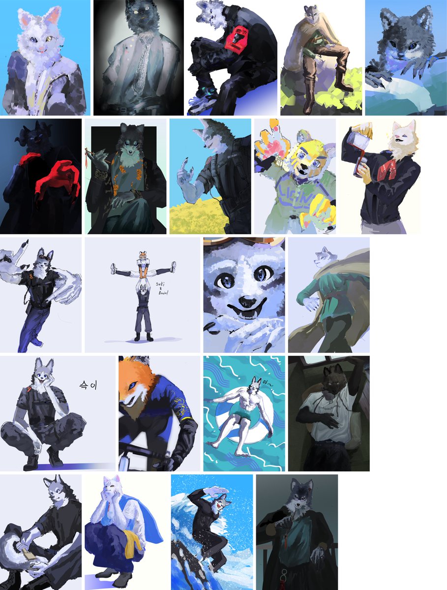 s_win_blue's tweet photo. It was a very rewarding challenge. ✨
A huge thank you to all the furries who let me draw them.🙂‍↕️ https://t.co/wmZIbzMbt8