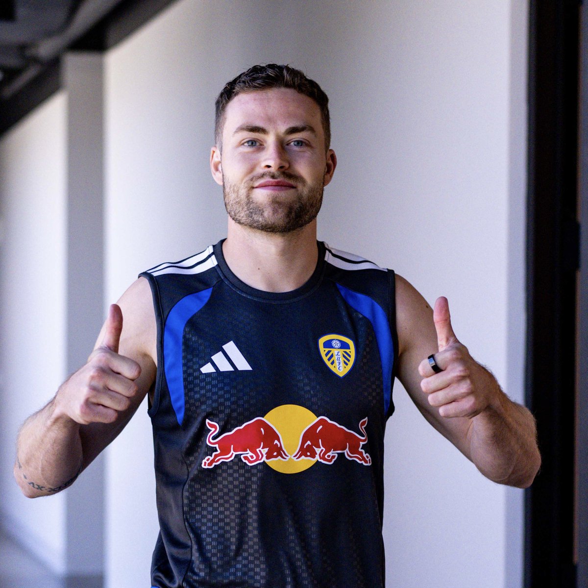 LUFC's tweet photo. 😁👍 GABI IS BACK! https://t.co/rcfJqufzLA