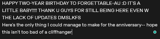 Forgettable_AU tweet picture
