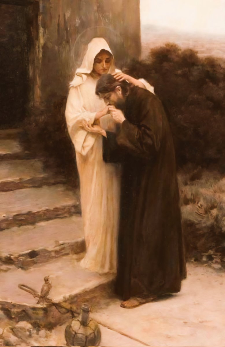 KnowsPascal's tweet photo. Mary is the safest, easiest, shortest and most perfect way of approaching Jesus.

-St. Louis de Montfort https://t.co/SW1dmE7zeh