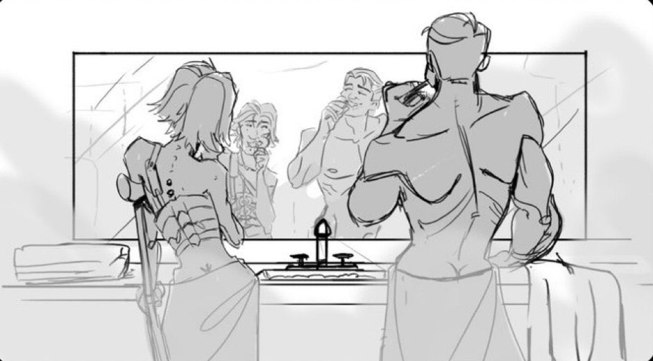 angelieic's tweet photo. since the tangled live action is coming out ive been thinking a lot about tangled. especially the director of the series making art for jayvik https://t.co/eJLCIZ4oF9
