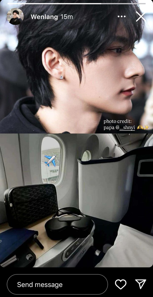 ffoxie02's tweet photo. #LangTu au. Post reconciliation, Shen Yu &amp; Ying Yi head out for their honeymoon only for Wenlang to shamelessly tag along and follow them everywhere. However, his constant third wheeling ultimately leads to a rare heartwarming moment between the alpha father and his only son ✈️ https://t.co/MZQC2OnUsw