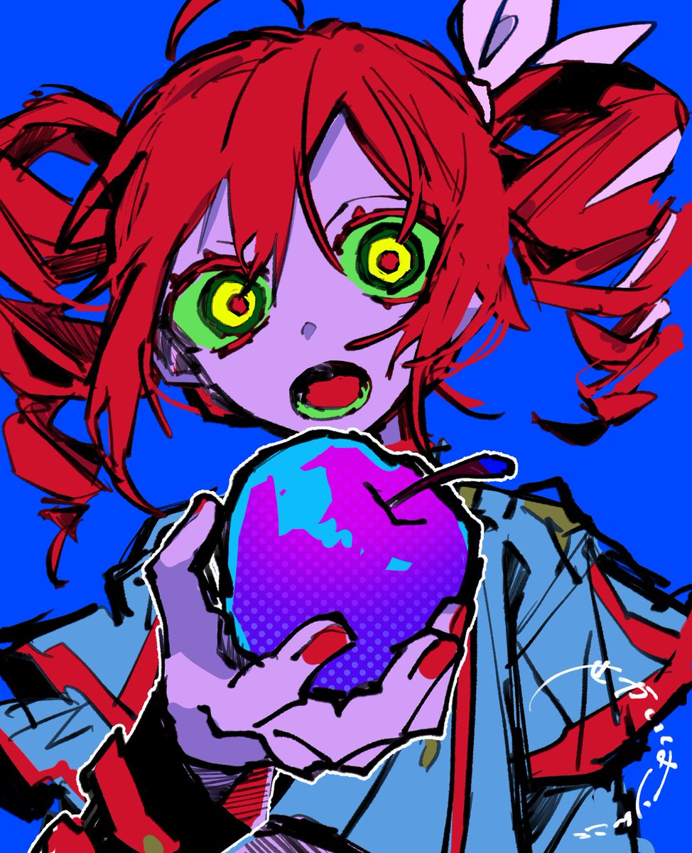 imadakenyo's tweet photo. せかいはりんご https://t.co/09Nki1EwXF