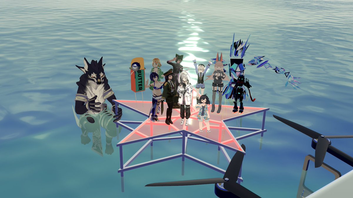 cafenotako's tweet photo. 今日もVR遊びに来てくれてありがとうございました！！！！！

みんなでマーダー4したり、夏の海満喫したりしたよ～！🔪🏄
いっぱいわちゃわちゃできて楽しかったっっっ！！！
素敵な夏の思い出だ～😳✨💭

((各写真見切れちゃってる方いてごめんね、、！))
#カフェの思い出 #VRChat #VRChatPhotography https://t.co/D3NwriNaog