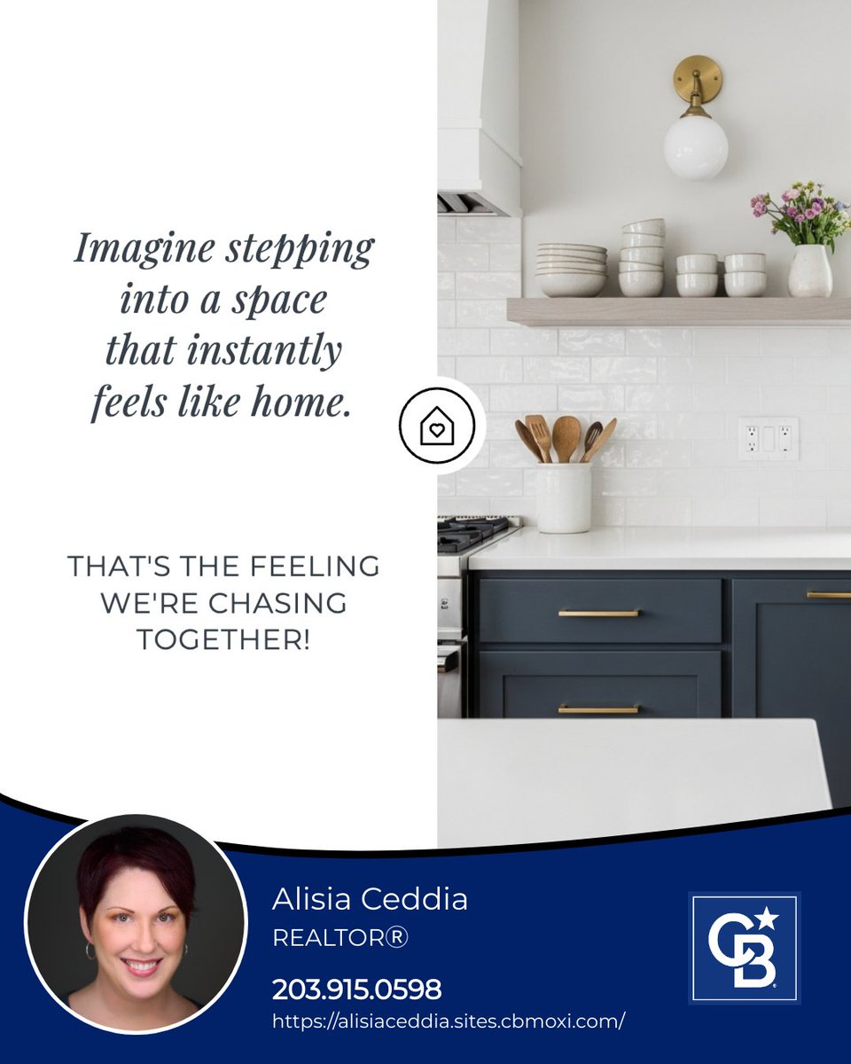 AlisiaCeddia's tweet photo. That moment of connection is what every buyer hopes for, and it doesnโt happen by chance. It takes the right guidance, a clear vision, and a deep understanding of what truly matters to you.
Letโs turn the search into something meaningful.
#ctrealestate #coldwellbanker https://t.co/zn44DH6mnq