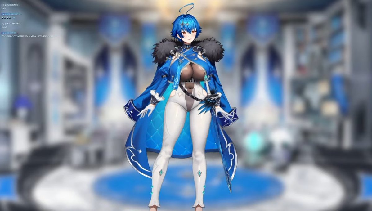 byshadowg_sub's tweet photo. What an amazing outfit!!
 #EmmaRoyalKnight https://t.co/MLSwsFZCIz