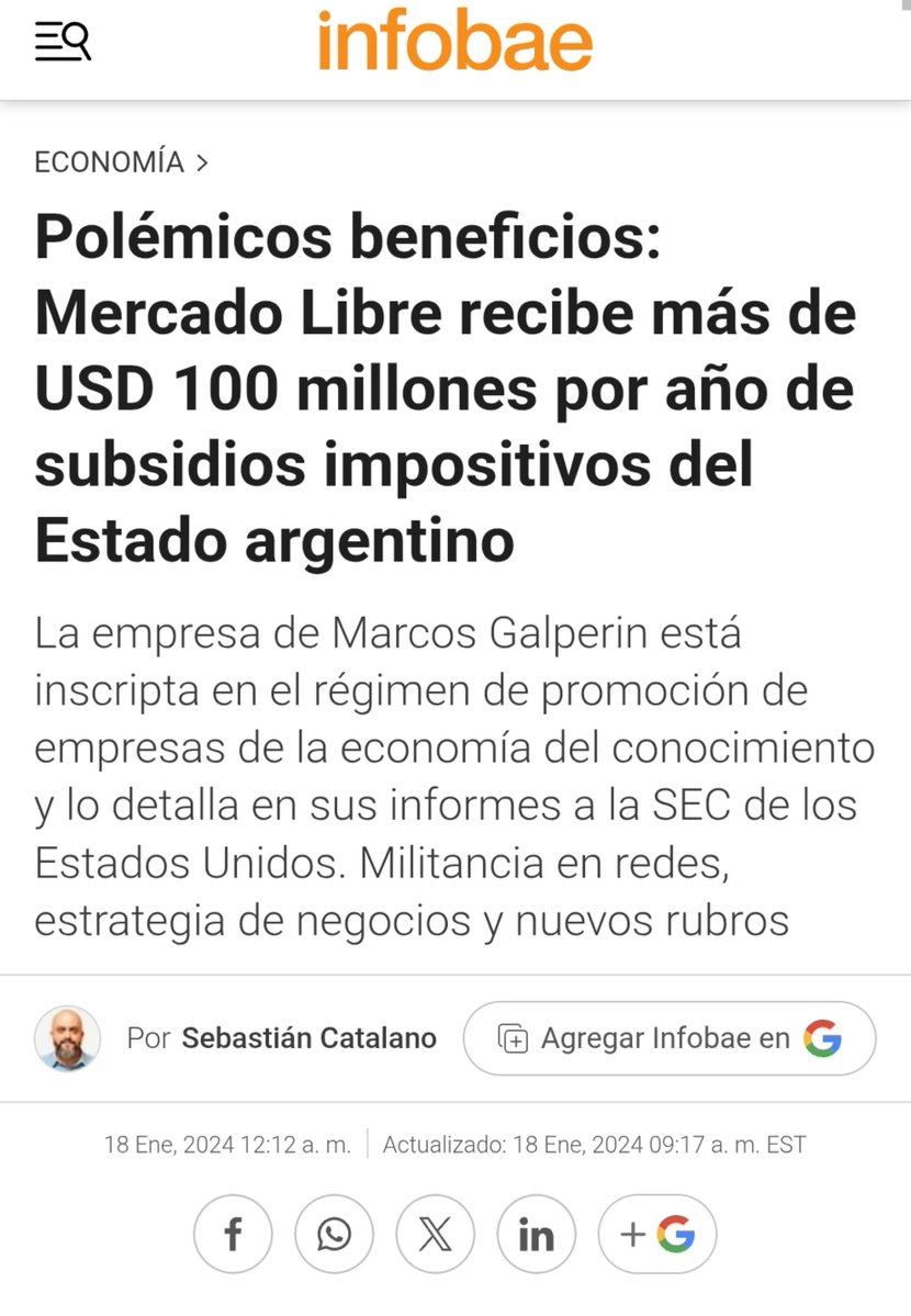 Funebrero_76's tweet photo. @duroms Cobrarle más impuestos? No
Con que le saquen los subsidios y/o exenciones es suficiente https://t.co/cYhpUR27xW