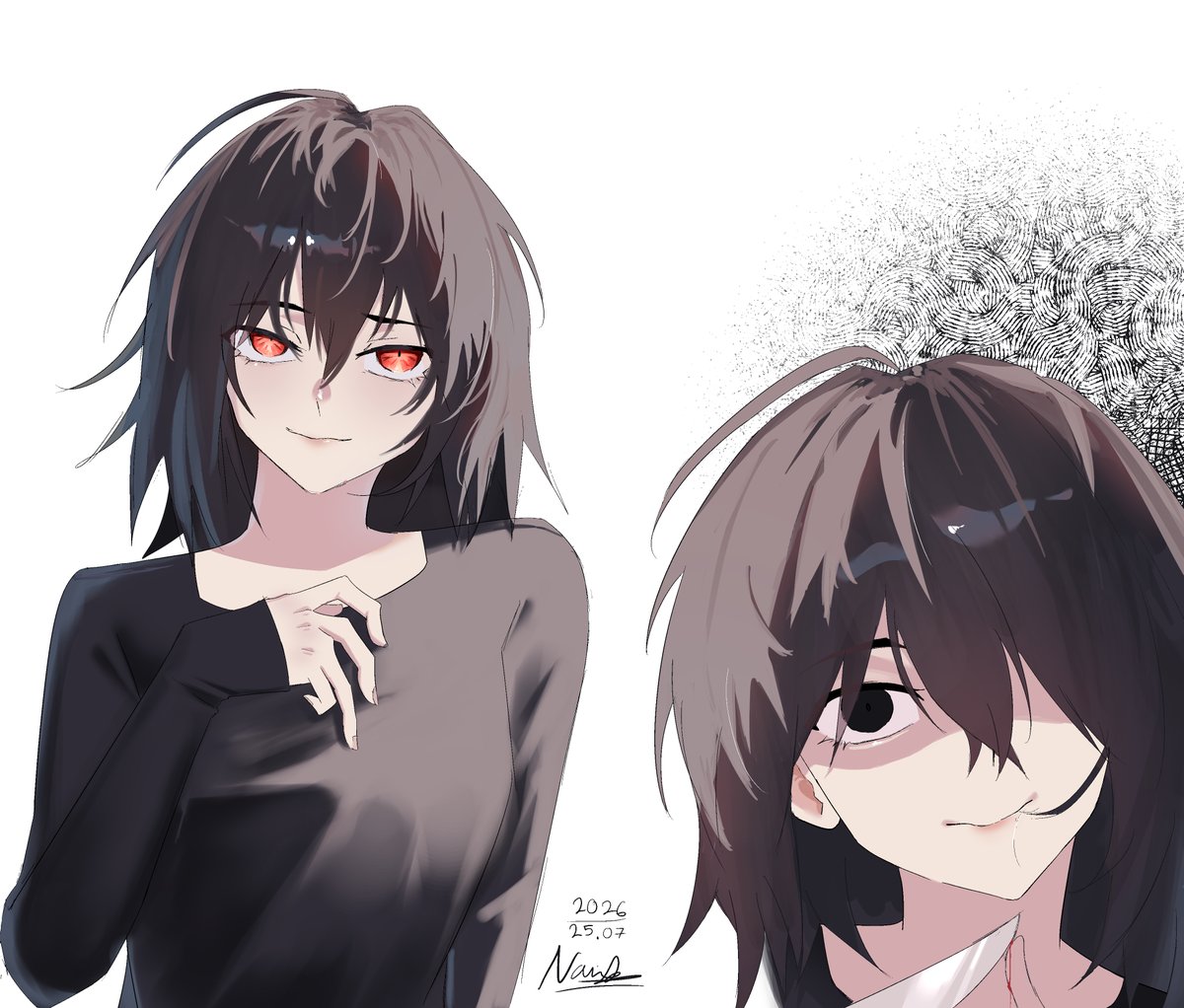 Yoakenami's tweet photo. I made new OC! Her name is Eve.

And she is... not a good person i may say.

#OCㅤㅤ #artㅤㅤㅤㅤ https://t.co/dxa7buyc3j