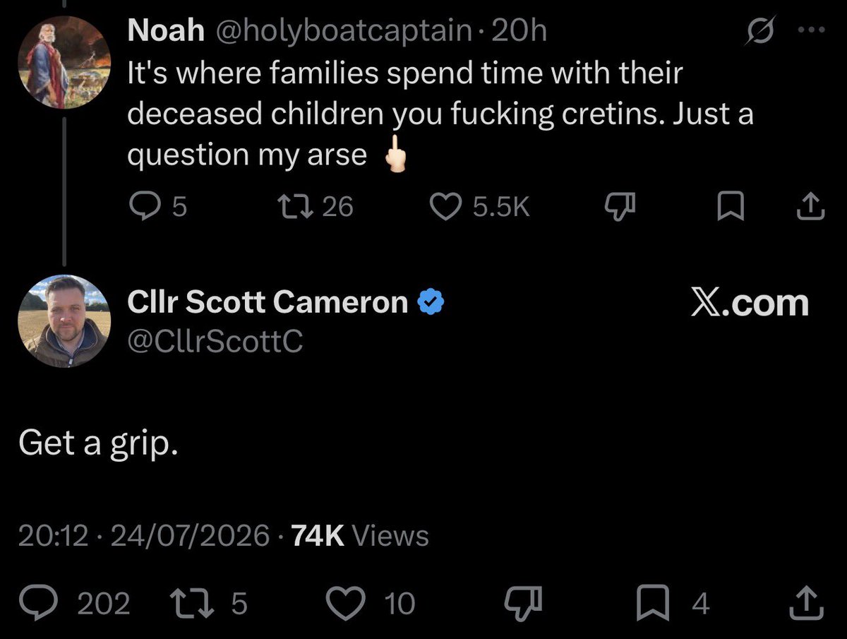 KevDrinksCorona's tweet photo. @JimCognito2016 @CllrScottC someone explained it to you and your response was “get a grip”. https://t.co/oPXbjNfrWB