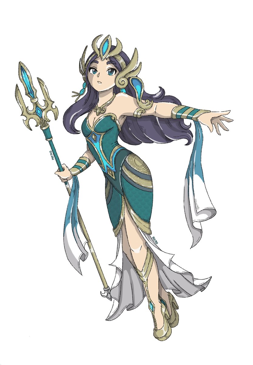 _nonoph's tweet photo. Name: Kadita
Race: Ocean Goddess
Origin: Southern Sea

#MobileLegendBangBang 
#illustration
#art https://t.co/SeRzyGsRRw