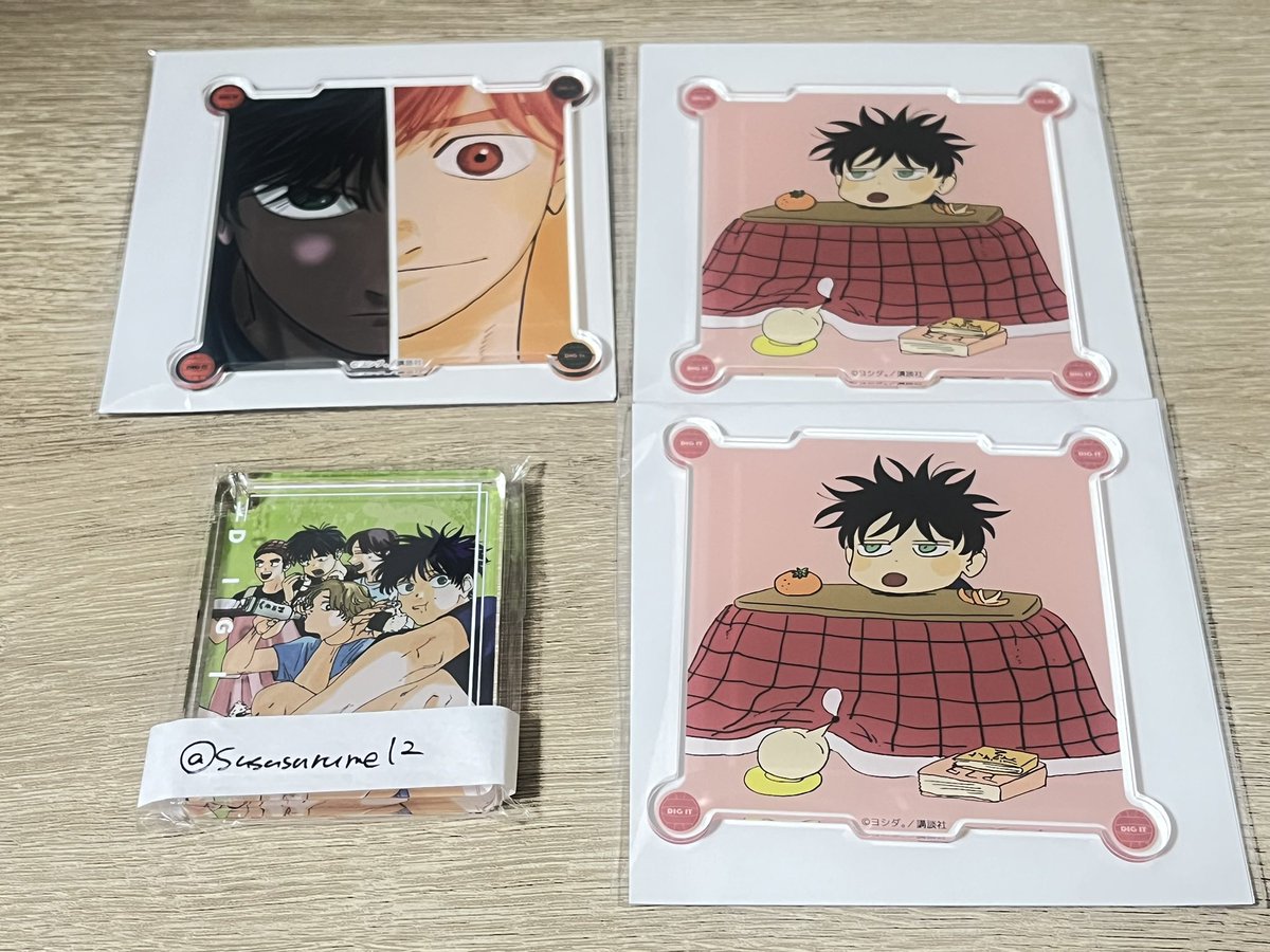 Sususurume12's tweet photo. 【交換 譲渡】ディグイット ランダムアクリルコースター アクコ アフタヌーン40周年展 アフタヌーン展

譲：画像1枚目（❤️）
求：画像2枚目（💖）or定価＋送料

都合がつけば都内お手渡しor郵送にて交換希望です。
交換>譲渡です。
譲渡の場合纏めてのみ。

検索からもお気軽にお声がけください。 https://t.co/3mBGbn3LaP