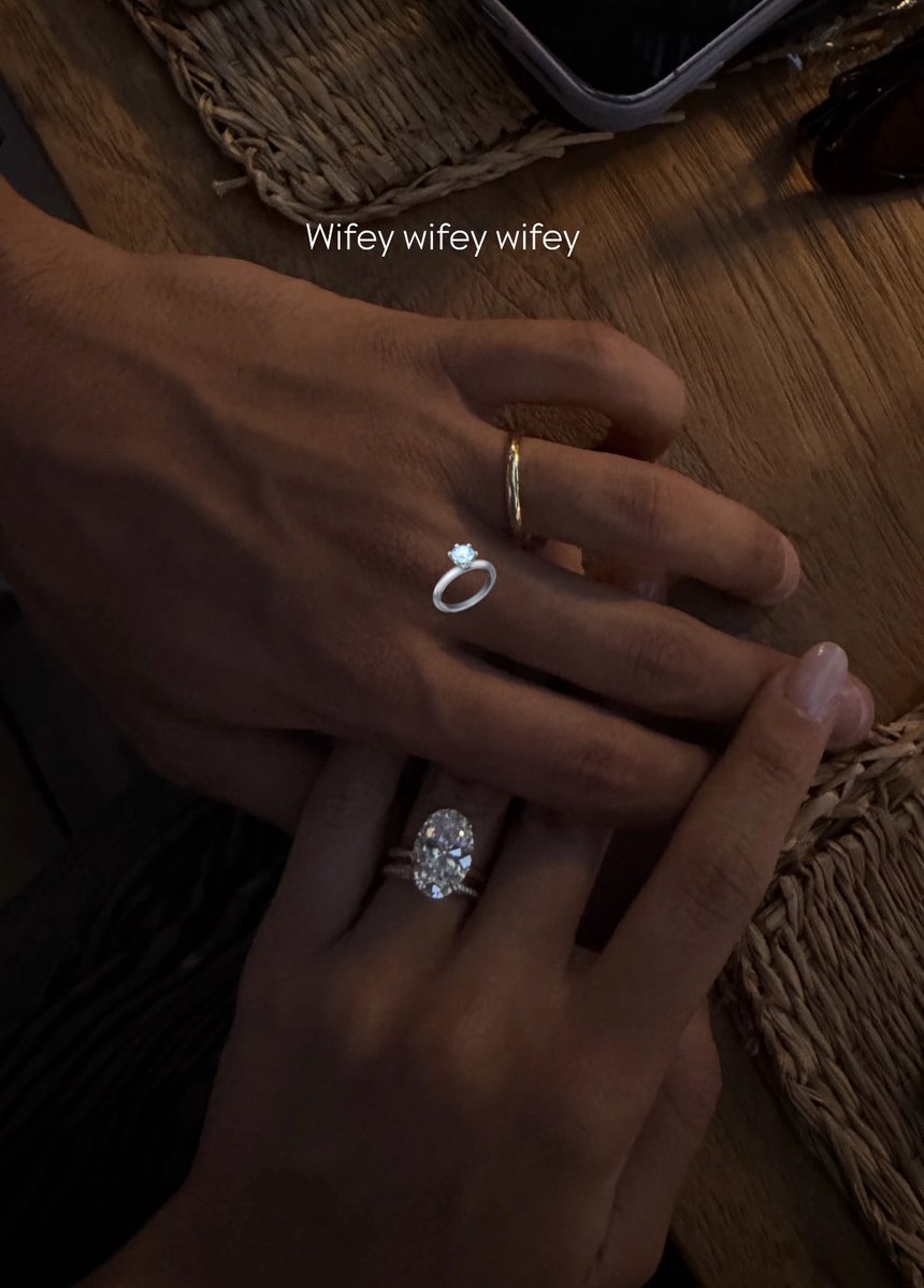 MadridXtra's tweet photo. Congratulations to Brahim! 💍🤍 https://t.co/jk9HNr3v0z