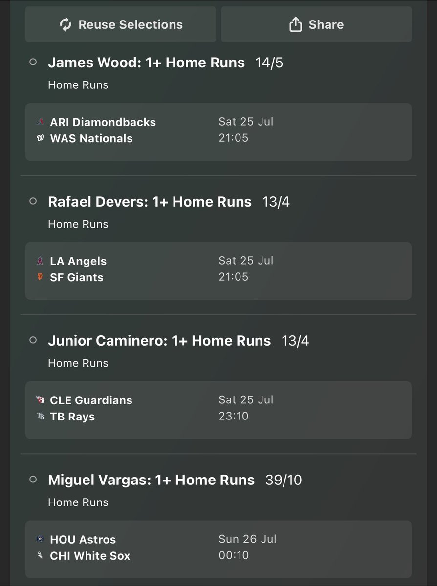 OnlyPunts_'s tweet photo. @ChillyBets Any one of these 👊 https://t.co/L2S87VavUf